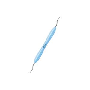 Area specific Curette - Distal is a veterinary hand instrument used for all types of calculus removal
