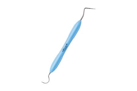 Veterinary hand instrument Explorer – Probe 2 detects abnormalities on the tooth surface as well as measures the pocket depths